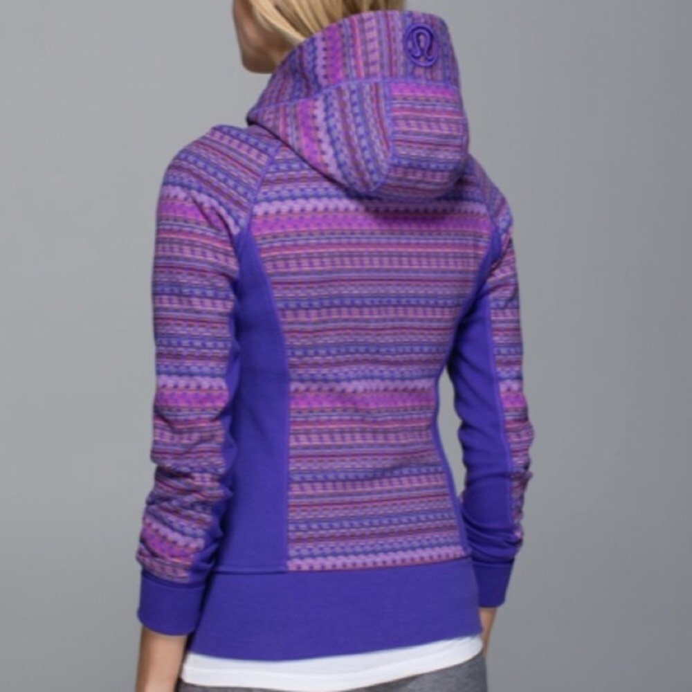 Lululemon Scuba Hoodie II Space Dye Twist Iris
